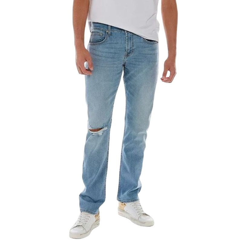 Nwt! 7 For All Mankind Men's Tapered Straight Leg Jeans Size 28w X 33l